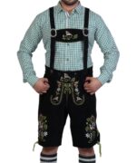 Albert Black Bavarian Lederhosen
