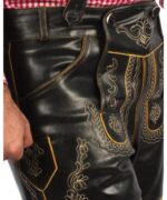 Armin Black German Lederhosen