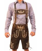 Aurel Brown Bavarian Lederhosen