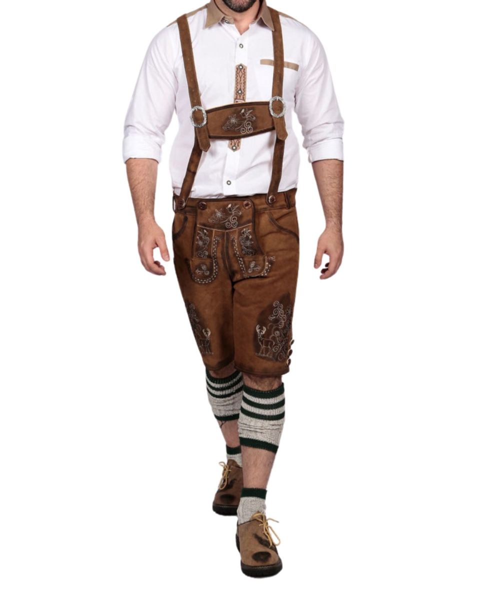 Dagobert Brown Bavarian Lederhosen Dagobert Brown Bavarian Lederhosen