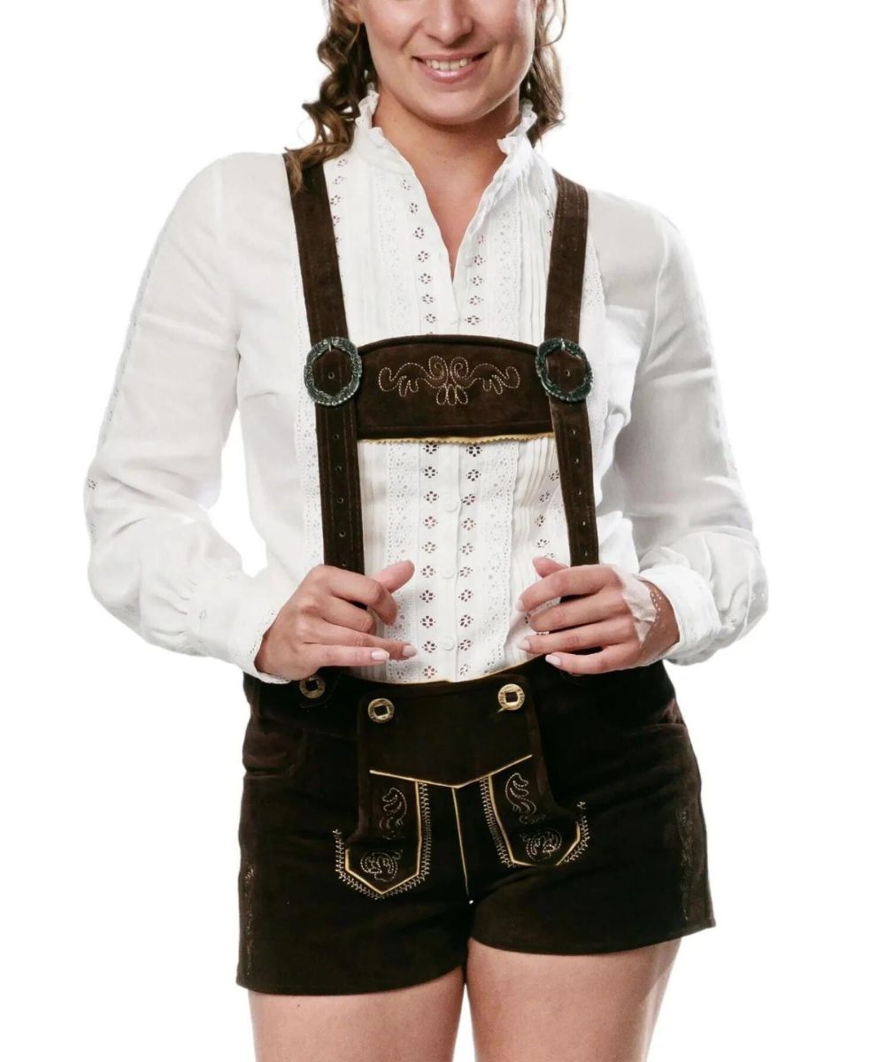 Emilia Dark Chocolate Lederhosen Emilia Dark Chocolate Lederhosen