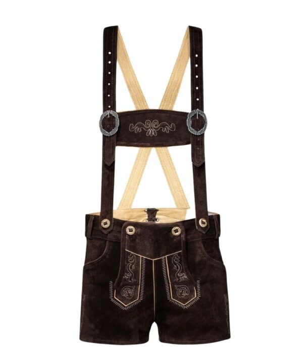 Emilia Dark Chocolate Lederhosen