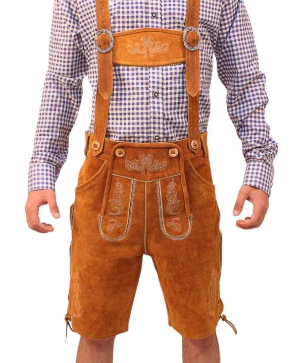 Erich Cognac German Lederhosen