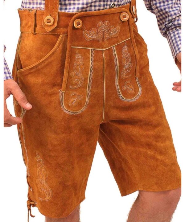 Erich Cognac German Lederhosen