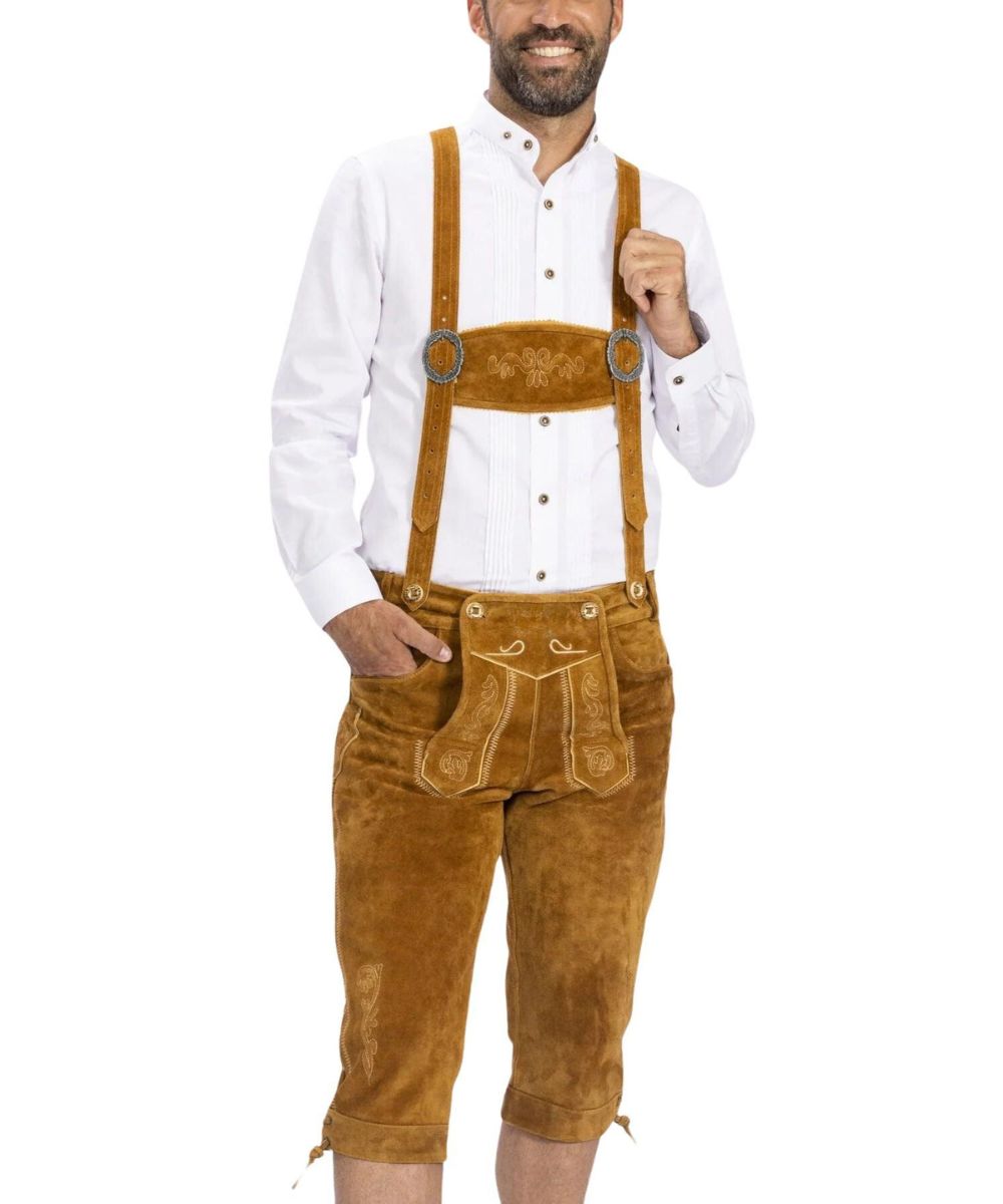 Hans Light Brown Lederhosen Hans Light Brown Lederhosen