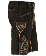 Henry Dark Brown Lederhosen
