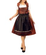 Lia Red Bavarian Dirndl