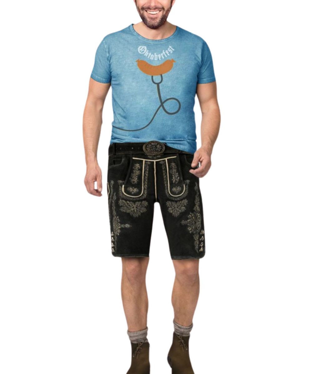 Louis Black Bavarian Lederhosen Louis Black Bavarian Lederhosen