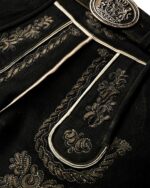 Louis Black Bavarian Lederhosen