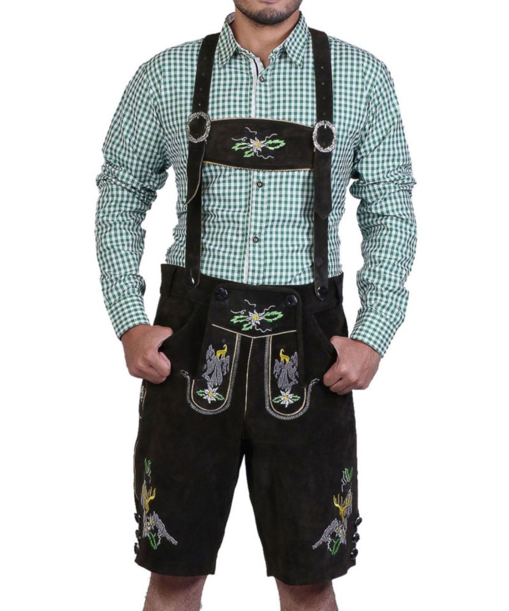 Ortwin Black Bavarian Lederhosen Ortwin Black Bavarian Lederhosen