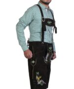Ortwin Black Bavarian Lederhosen