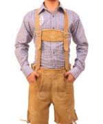 Rolf Light Brown Lederhosen