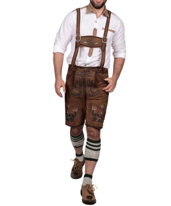 Siegbert Brown Bavarian Lederhosen