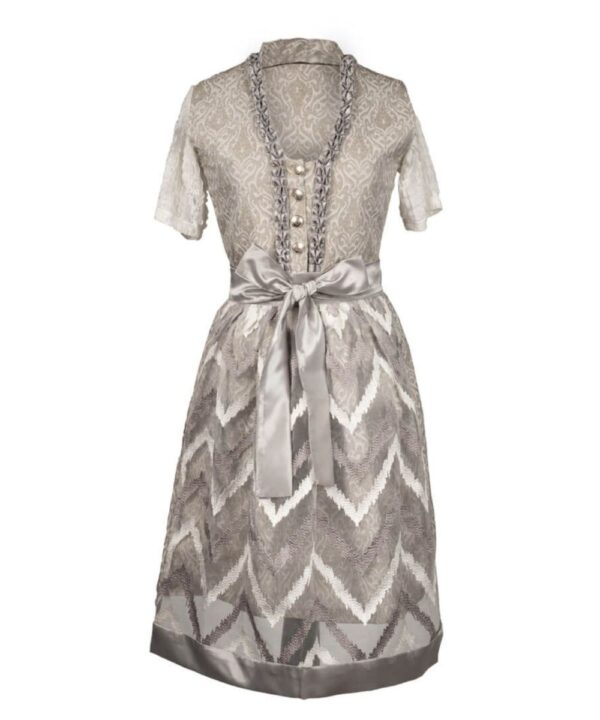 Sophia Grey Dirndl Dress