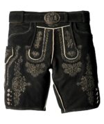 Men's Alpine Lederhosen Charcoal